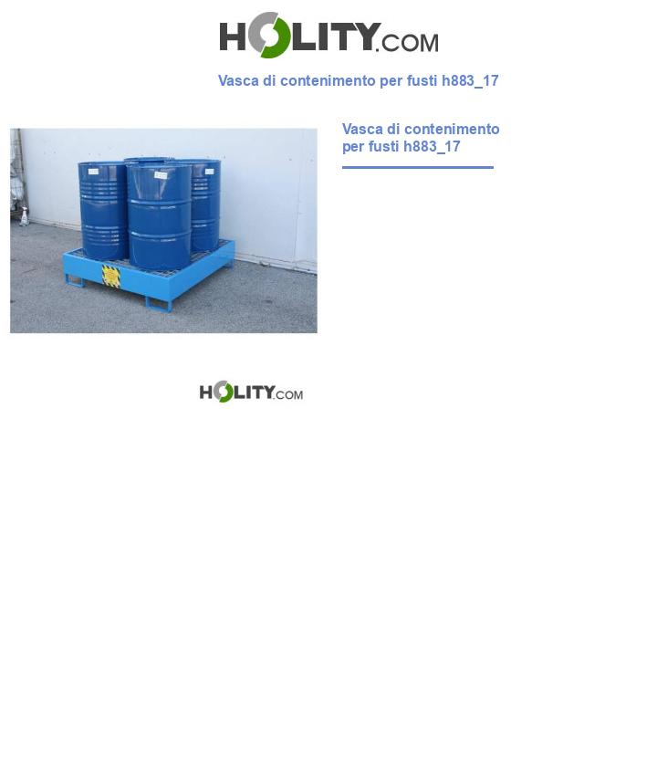 Vasca di contenimento per fusti h883_17