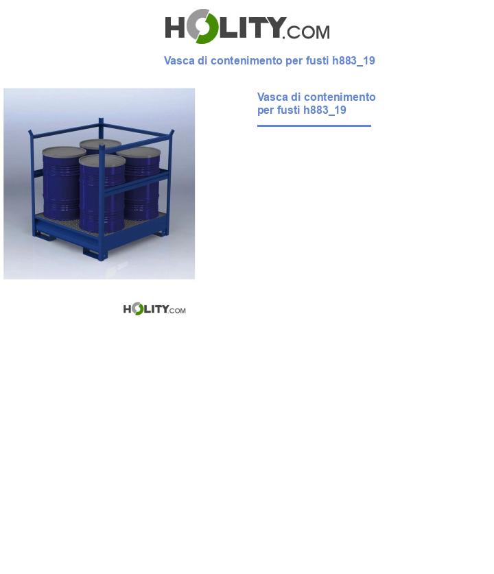 Vasca di contenimento per fusti h883_19