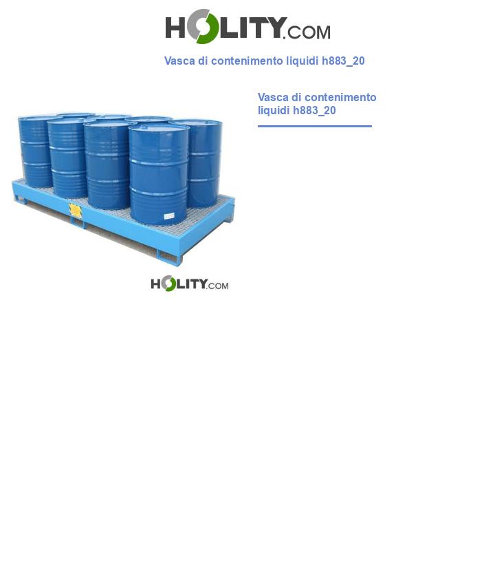 Vasca di contenimento liquidi h883_20