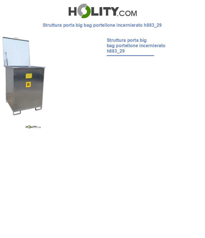 Struttura porta big bag portellone incernierato h883_29