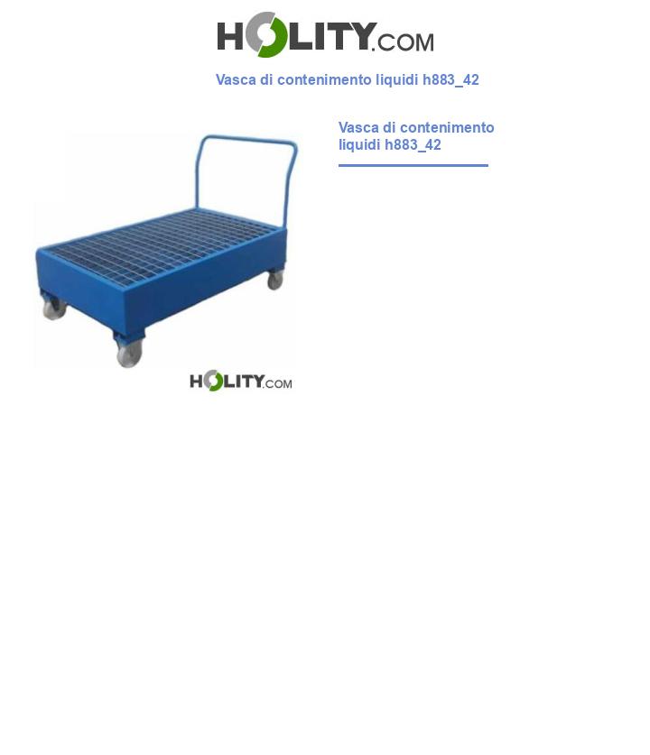 Vasca di contenimento liquidi h883_42