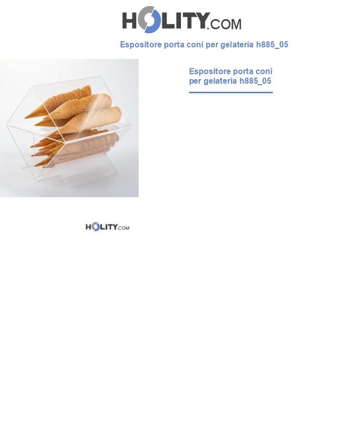 Espositore porta coni per gelateria h885_05