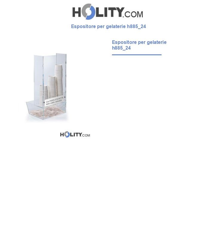 Espositore per gelaterie h885_24