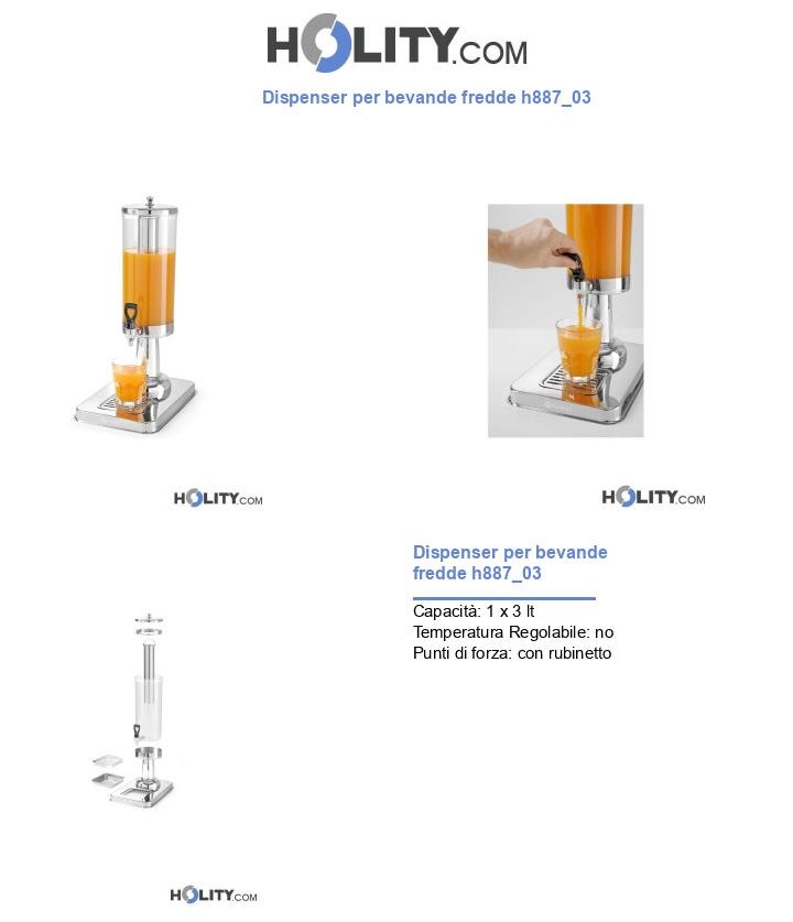 Dispenser per bevande fredde h887_03