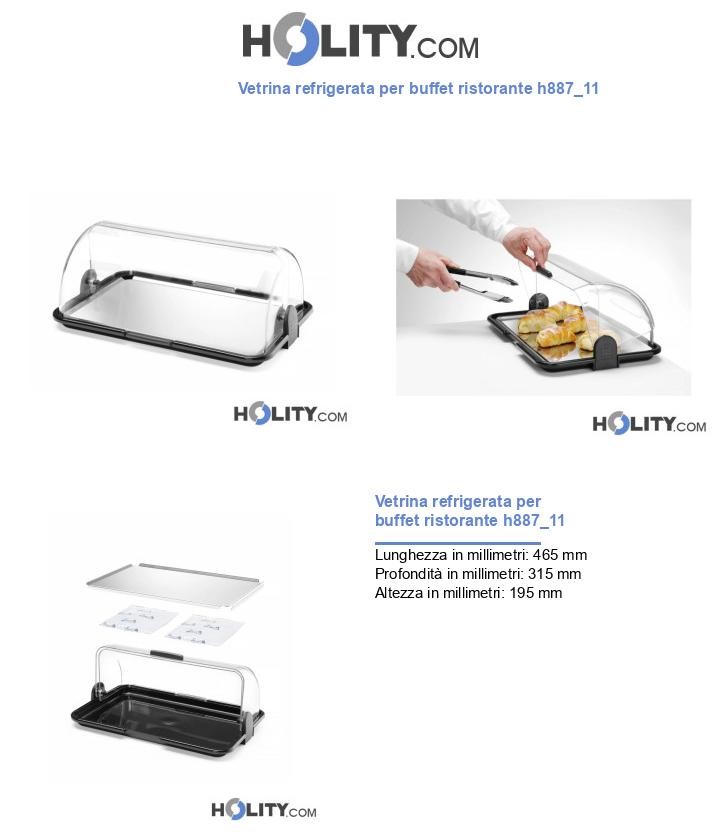 Vetrina refrigerata per buffet ristorante h887_11