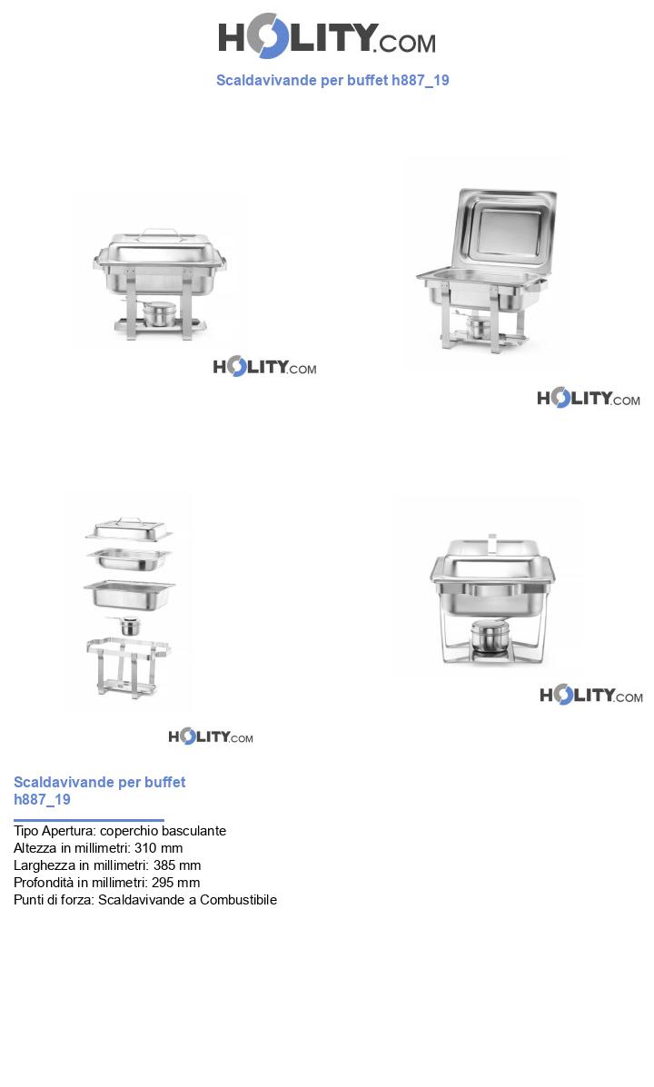 Scaldavivande per buffet h887_19