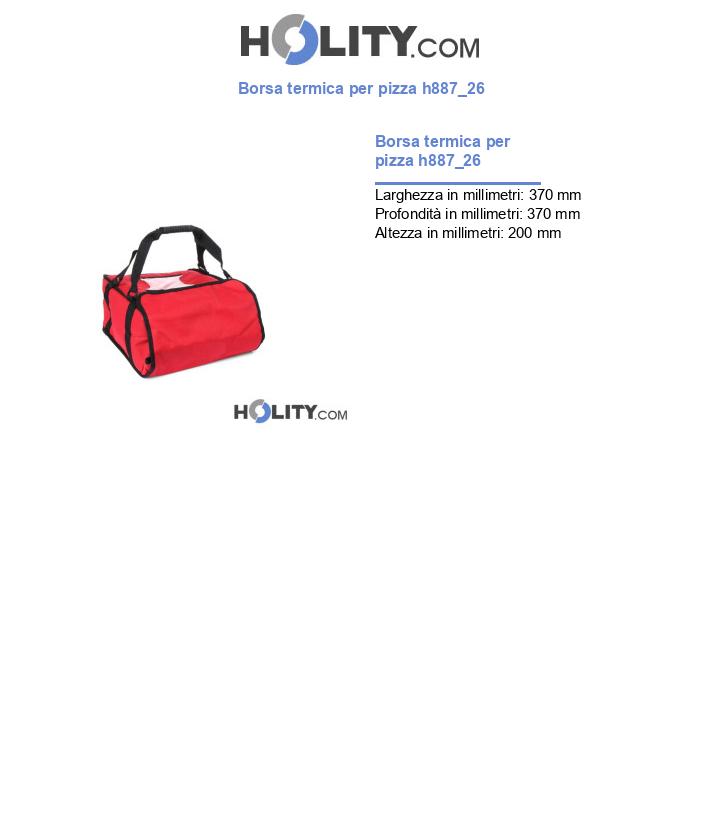 Borsa termica per pizza h887_26