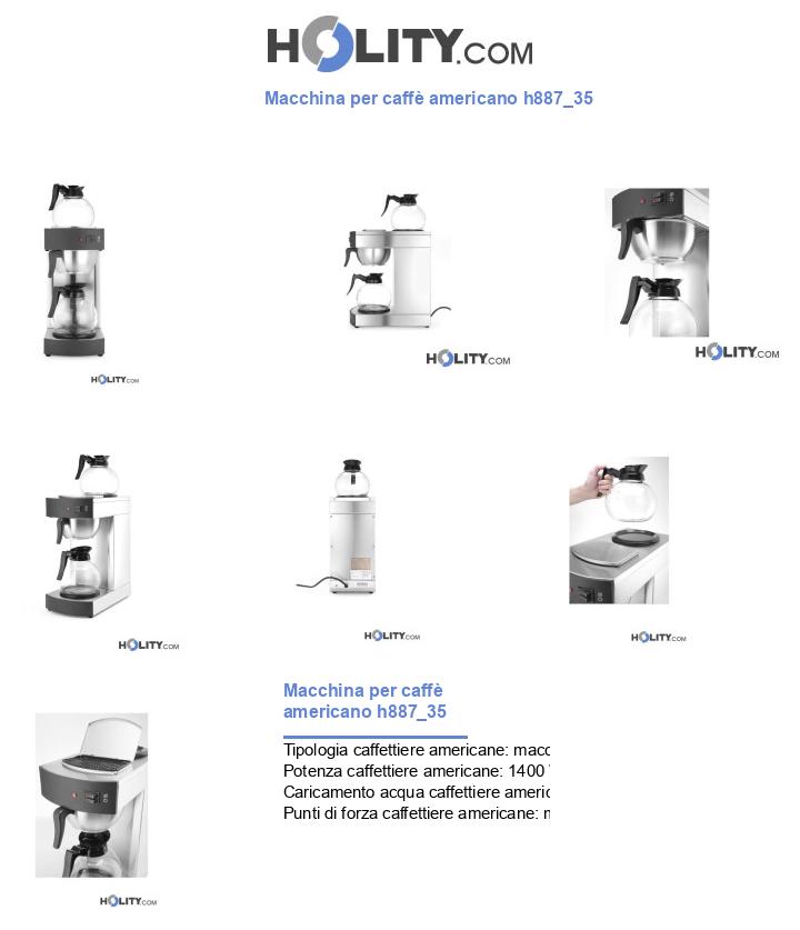 Macchina per caffè americano h887_35