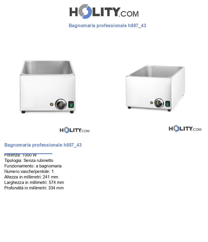Bagnomaria professionale h887_43