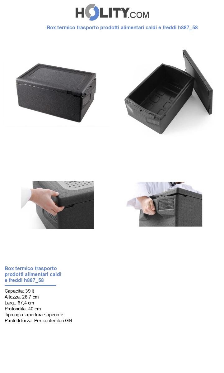 Box termico trasporto prodotti alimentari caldi e freddi h887_58