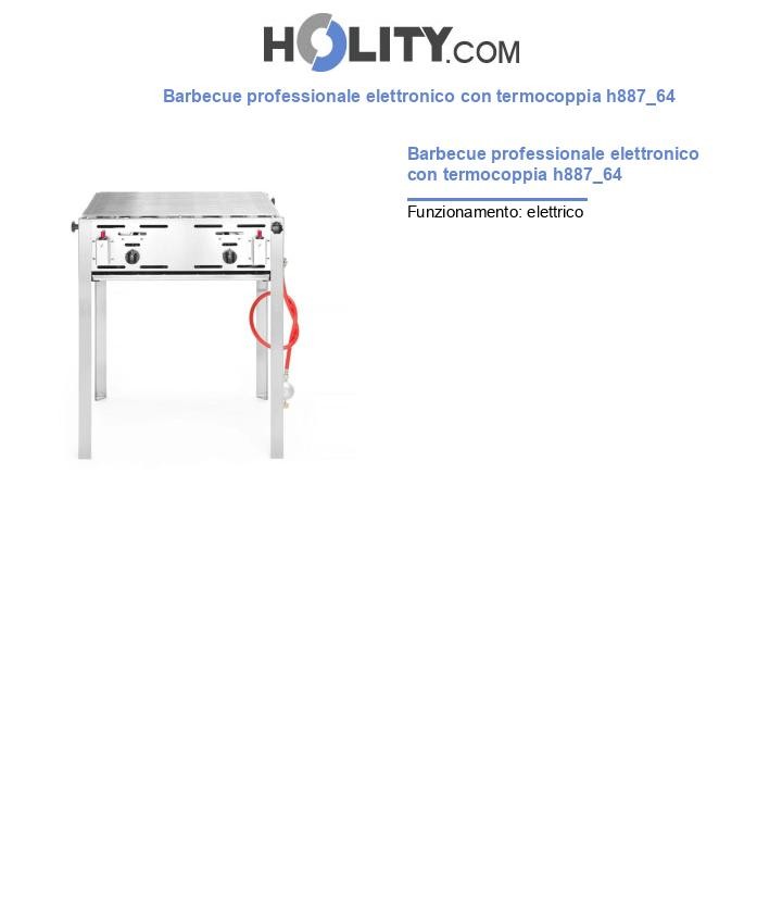 Barbecue professionale elettronico con termocoppia h887_64