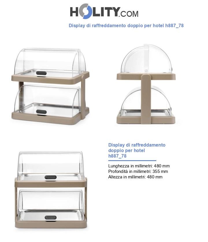 Display di raffreddamento doppio per hotel h887_78