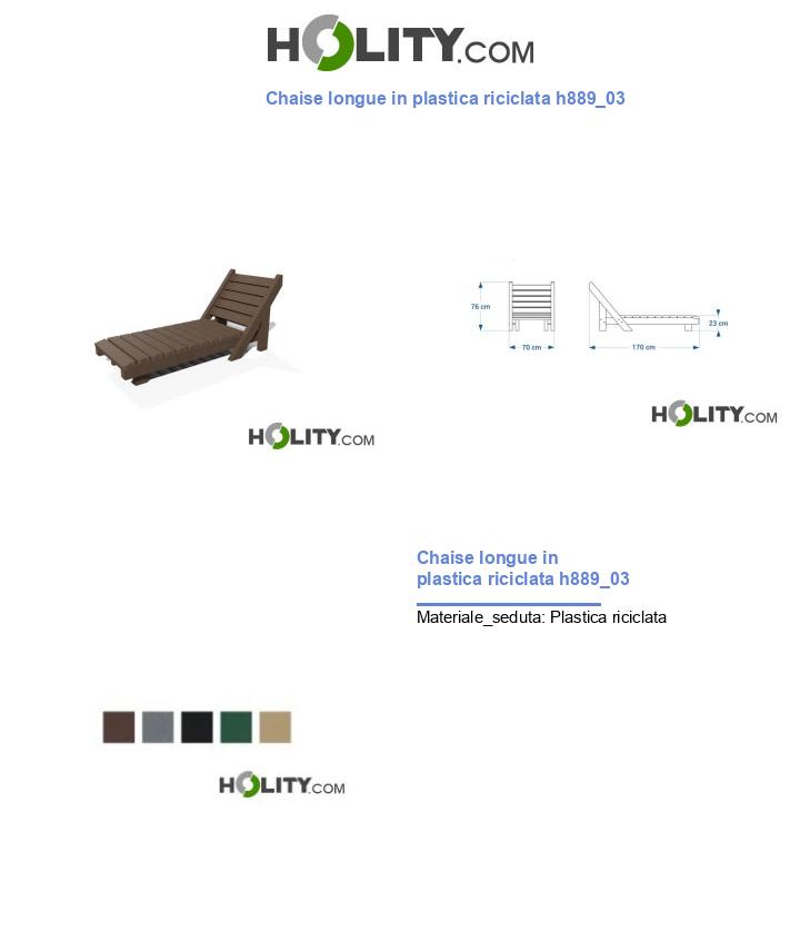 Chaise longue in plastica riciclata h889_03