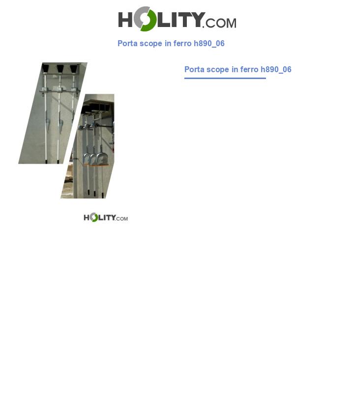 Porta scope in ferro h890_06