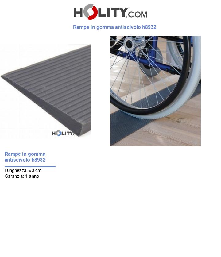 Rampe in gomma antiscivolo h8932