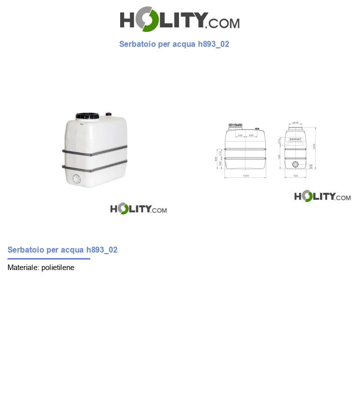 Serbatoio per acqua h893_02