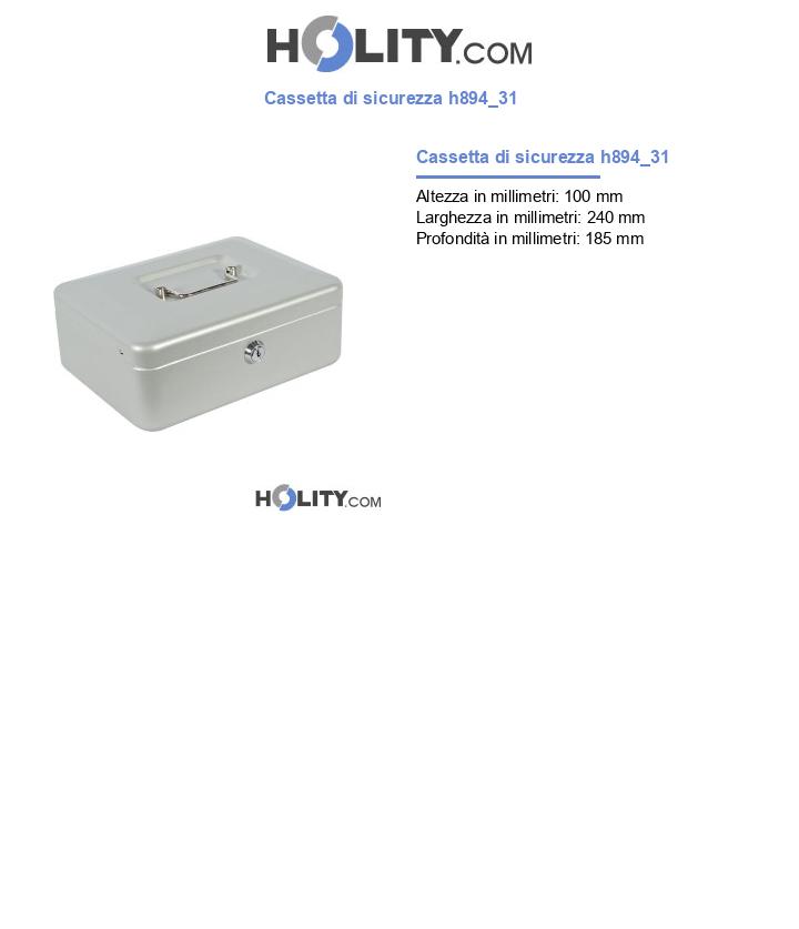 Cassetta di sicurezza h894_31