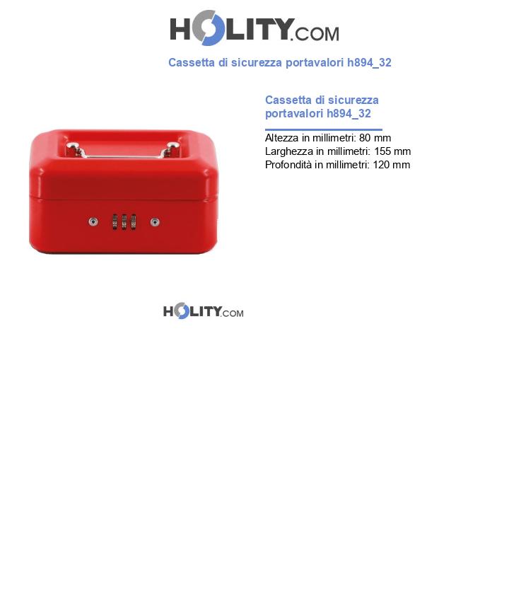 Cassetta di sicurezza portavalori h894_32