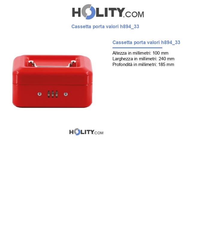Cassetta porta valori h894_33