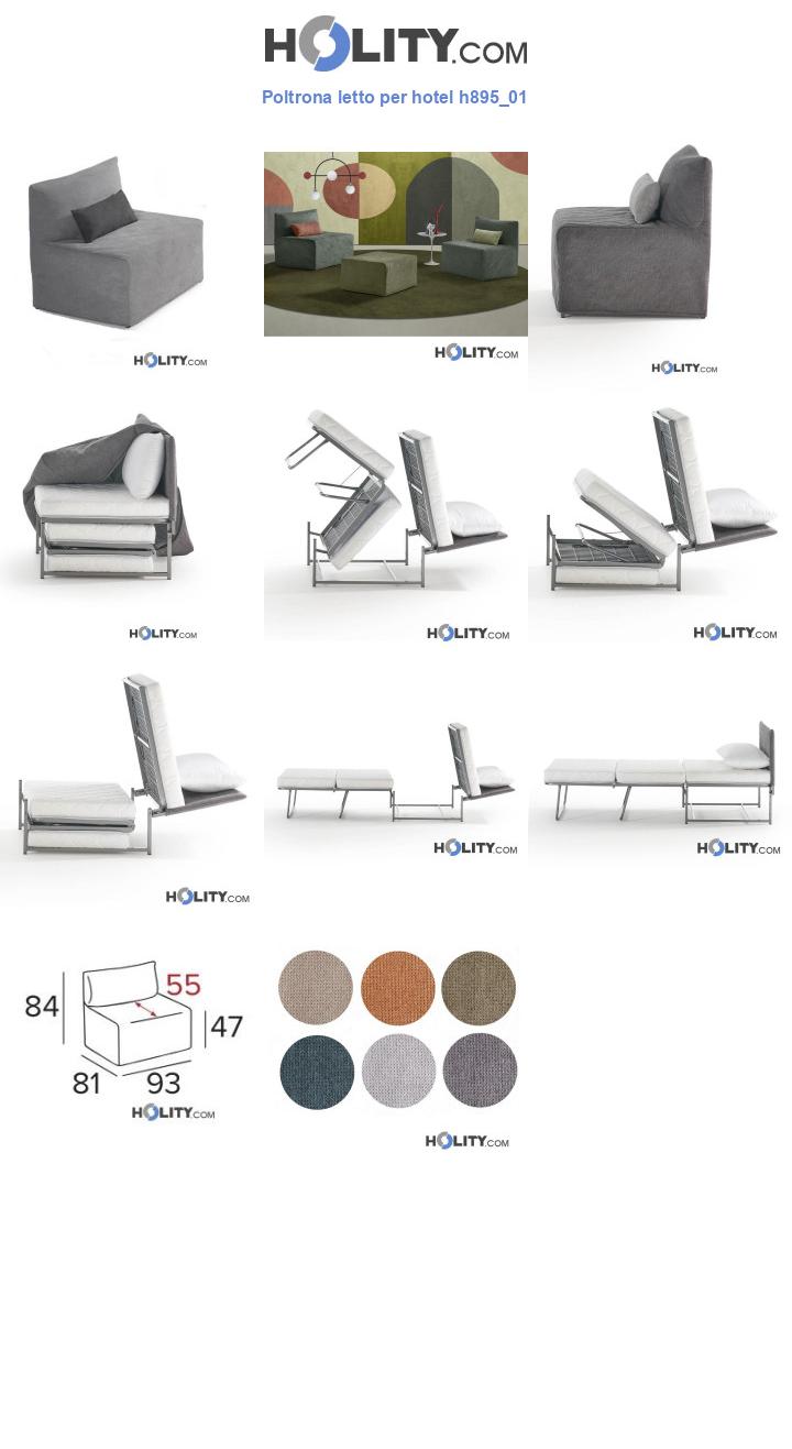 Poltrona letto per hotel h895_01