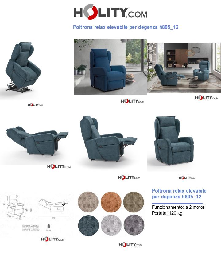 Poltrona relax elevabile per degenza h895_12