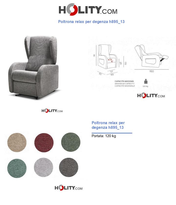 Poltrona relax per degenza h895_13