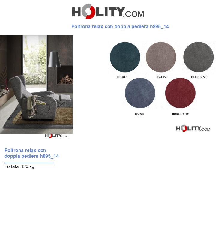 Poltrona relax con doppia pediera h895_14