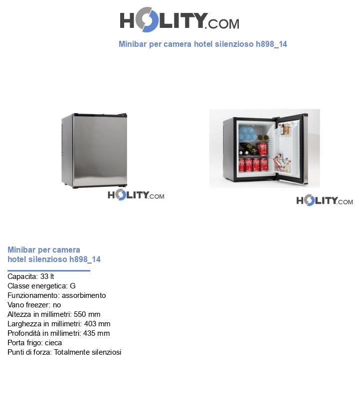 Minibar per camera hotel silenzioso h898_14