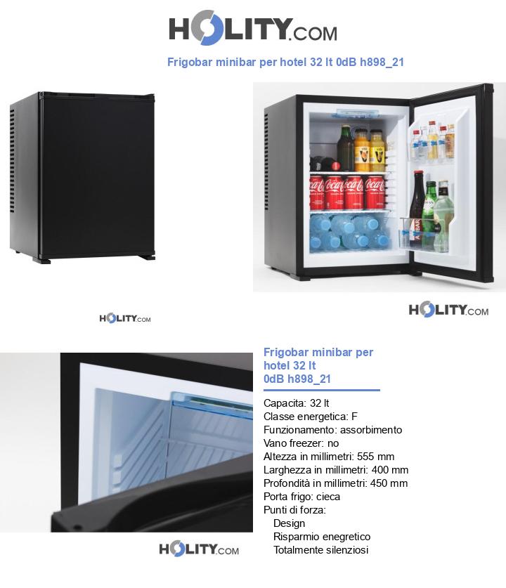 Frigobar minibar per hotel 32 lt 0dB h898_21