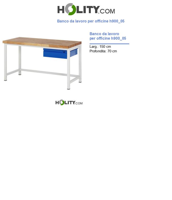 Banco da lavoro per officine h900_05