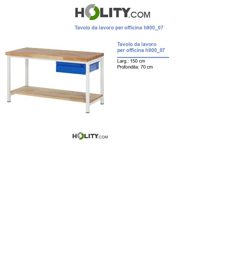 Tavolo da lavoro per officina h900_07