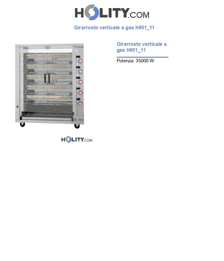 Girarrosto verticale a gas h901_11