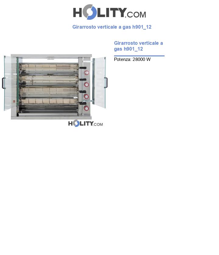 Girarrosto verticale a gas h901_12