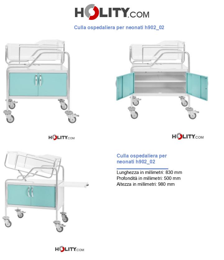 Culla ospedaliera per neonati h902_02