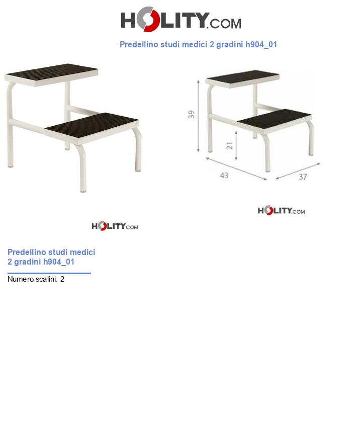 Predellino studi medici 2 gradini h904_01