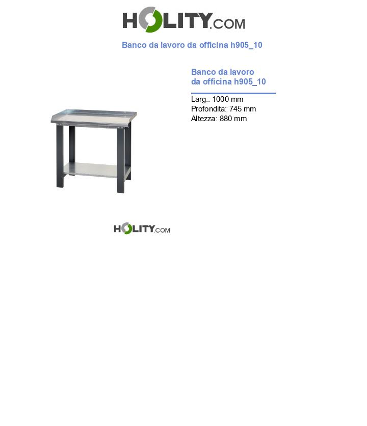 Banco da lavoro da officina h905_10