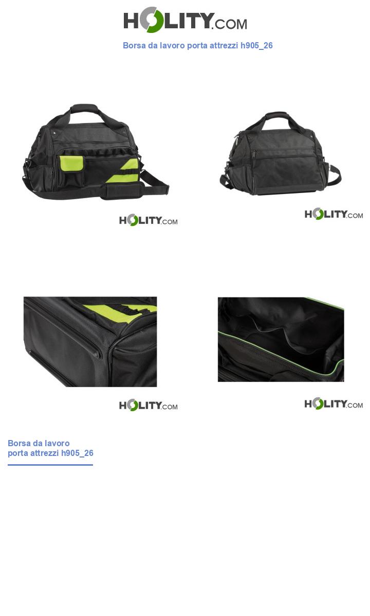 Borsa da lavoro porta attrezzi h905_26