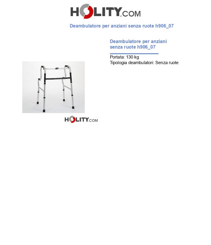 Deambulatore per anziani senza ruote h906_07