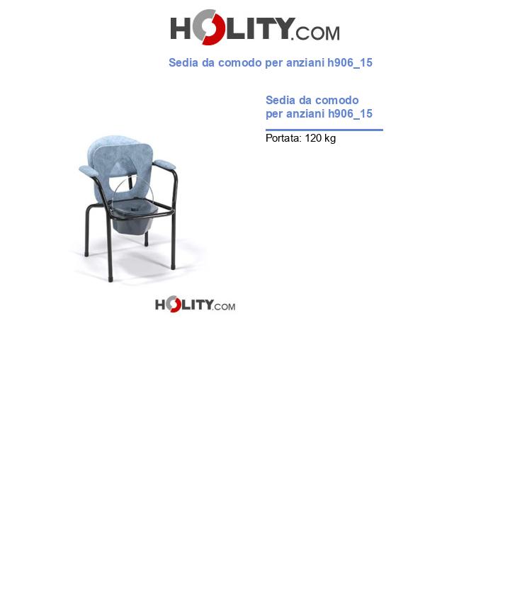 Sedia da comodo per anziani h906_15