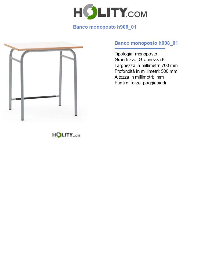 Banco monoposto h908_01