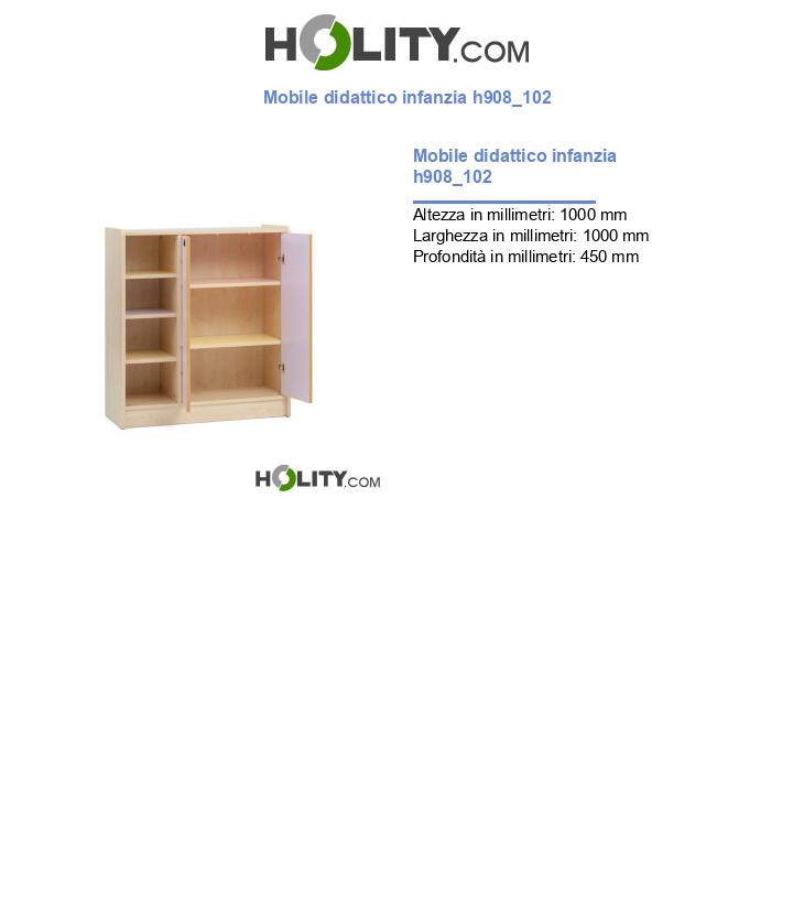 Mobile didattico infanzia h908_102