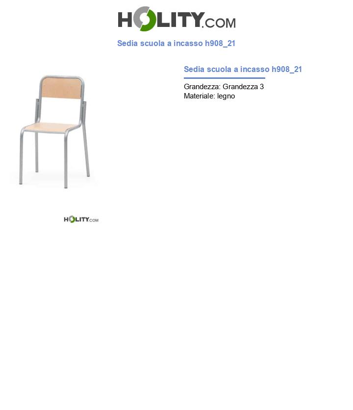 Sedia scuola a incasso h908_21