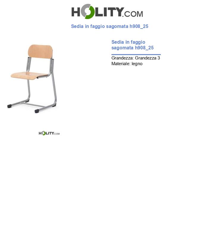 Sedia in faggio sagomata h908_25