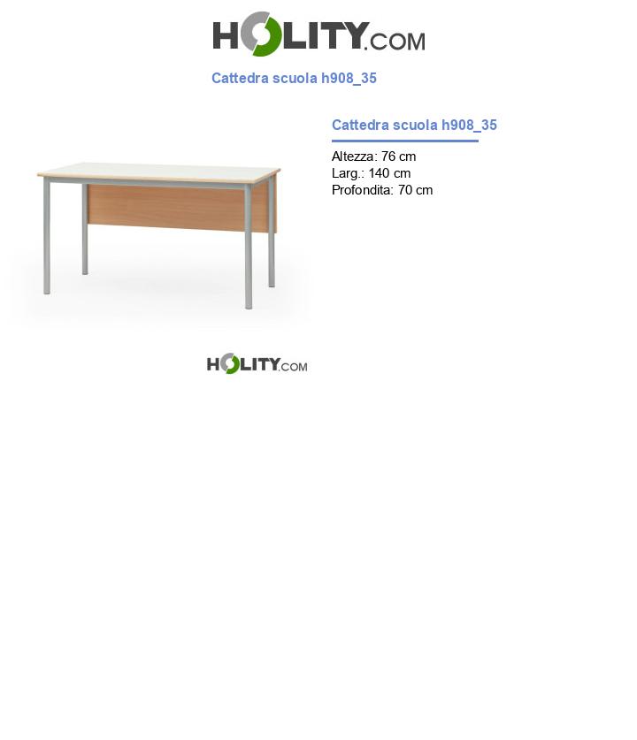 Cattedra scuola h908_35
