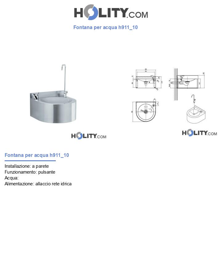 Fontana per acqua h911_10