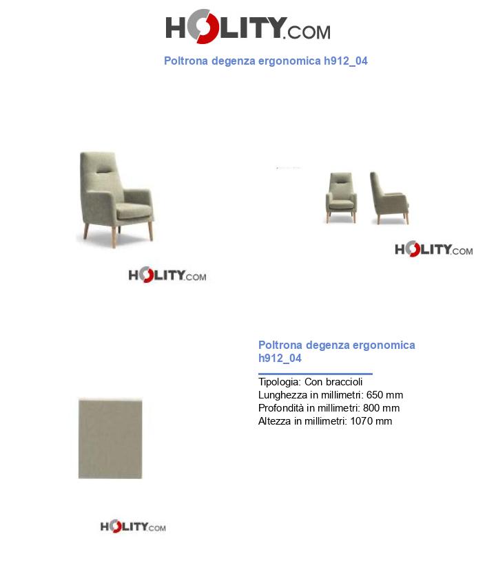 Poltrona degenza ergonomica h912_04