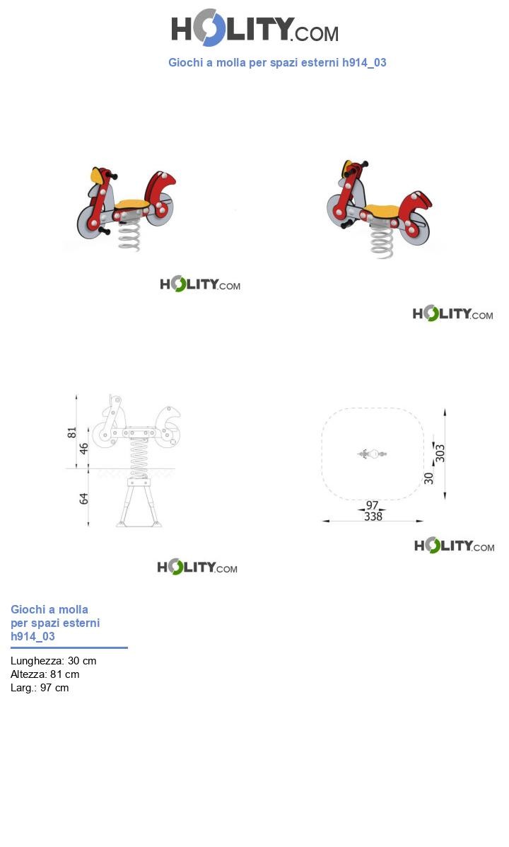 Giochi a molla per spazi esterni h914_03