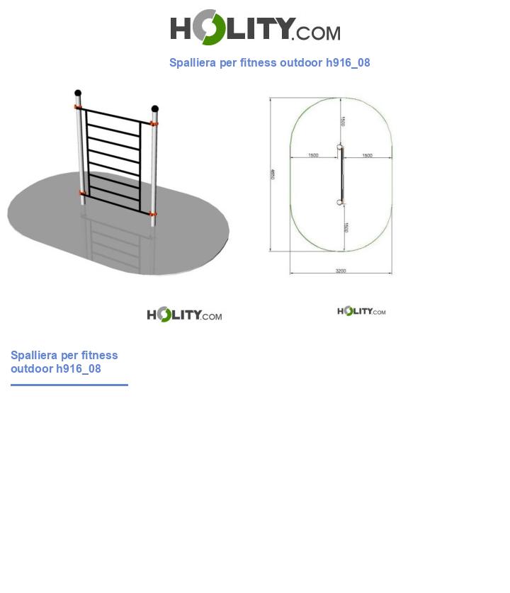 Spalliera per fitness outdoor h916_08
