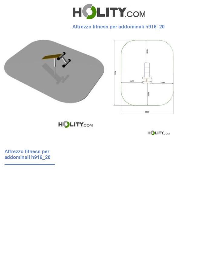 Attrezzo fitness per addominali h916_20