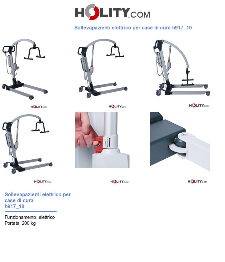 Sollevapazienti elettrico per case di cura h917_10